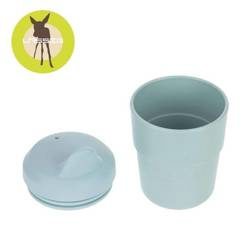 Kubek z silikonową pokrywką z dziubkiem Little Chums Pies