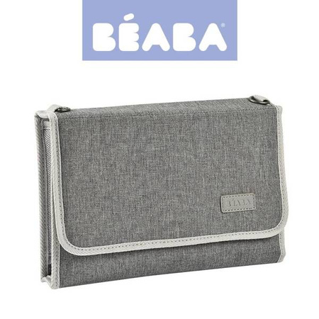 Beaba Przewijak podróżny z etui na akcesoria Heather Grey