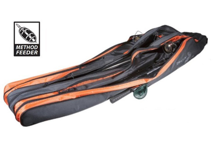 Pokrowiec trójkomorowy  HELLS ANGLERS 130cm   DRAGON CHR-95-02-130