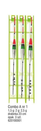 ZESTAW SPŁAWIKOWY COMBO A NR.1 OP.3SZT KONGER 620100001