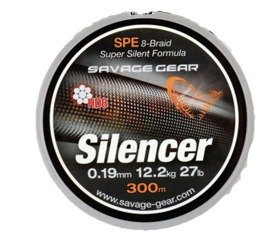 Plecionka Savage Gear HD8 Silencer Braid 120m 0.40mm 80lbs 36,3kg Green (55297)
