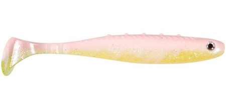 GUMA RIPPER Aggressor PRO - ZANDER FREAK 3"/7.5cm 4szt CHARTREUSE/PINK silver DRAGON CHE-AG30D-30-301