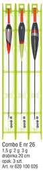 ZESTAW SPŁAWIKOWY COMBO E NR.26 OP.3SZT KONGER 620100026