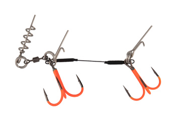 DOZBROJKA - TYTANOWA JAWS DOUBLE EVO TITANIUM UV - 25kg - kotwice 1/0 , 1 - op.1szt. MIKADO HDJ-13-01-UV