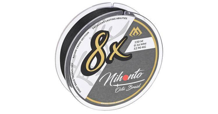 PLECIONKA NIHONTO OCTA BRAID 014 BLACK 150M + GRATIS