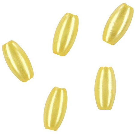 KORALIK RICE PERŁOWY ŻÓŁTY- 6mm - 3/1mm - op.25szt MIKADO AM-SUR-K04-6-Y