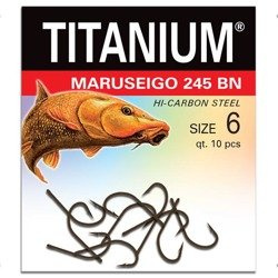Haczyk Titanium MARUSEIGO (10 szt.), rozm. 6 Robinson 02-P-245BN-06