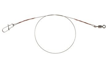 PRZYPON STALOWY Z KR. I AGR (FS) 25cm / 10kg - op.2szt. (BRĄZOWY) MIKADO ZG11-042