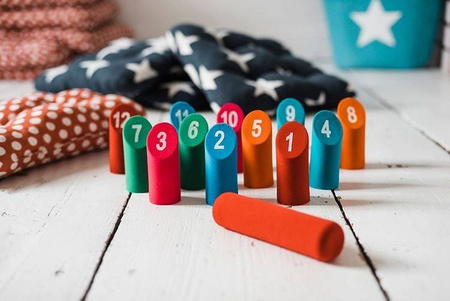 Rubbabu Zestaw do gry w fińskie kręgle