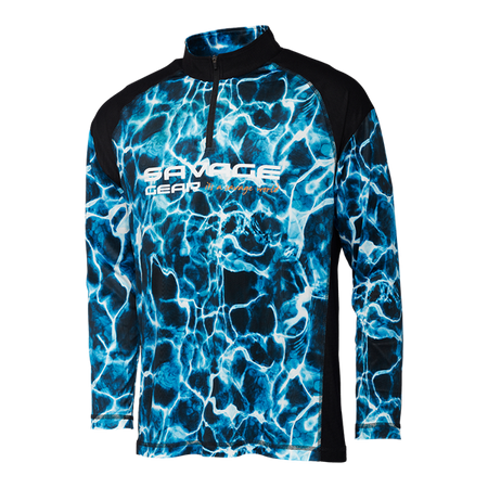 MARINE UV LONG SLEEVE TEE M SEA BLUE Savage Gear (73665)