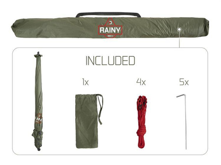 Parasol Delphin RAINY 250cm/green Delphin (101003320)