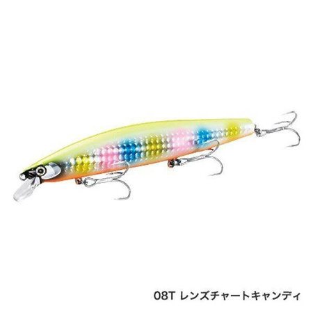 Wobler Exsence Silent Assassin 22g 129mm 0,5-0,8m 08T Candy F. Shimano (59VXM129N08)