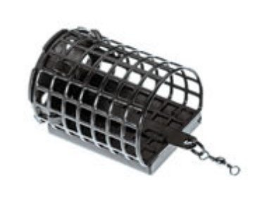 KOSZYK ZANĘTOWY EKO METALOWY PÓŁOKRĄGŁY Z DNEM 34/37 MM 10G 1X10SZT JAXON AW-PB010