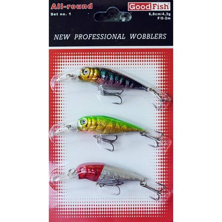 Woblery Goodfish, zestaw uniwersalny nr 1 GoodFish A-48-012