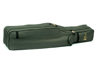 POKROWIEC NA WĘDKI DWIE KOMORY+KIESZEŃ NA PODBIERAK 115CM JAXON UJ-XAE115