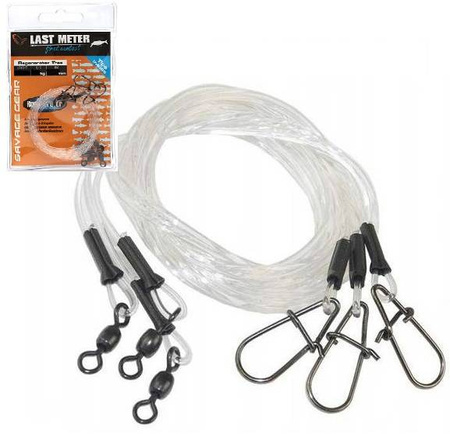 Przypony szczupakowe Savage Gear Regenerator Trace 50cm 0.85mm 20kg Swivel Needle Snap 3szt. (54870)