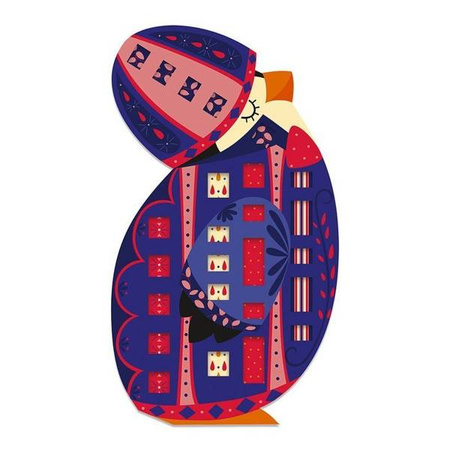 Zestaw kreatywny Papierowa przeplatanka Zabawne zwierzaki 5+, Janod