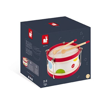 Bębenek drewniany Confetti, Janod