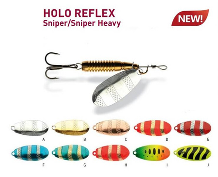 BŁYSTKA OBROTOWA NA TROĆ HR SNIPER HEAVY 2 C 5X1SZT JAXON BO-HXK02C