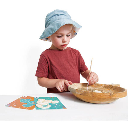 Układanka wykopaliska Dinozaury 4+, Janod