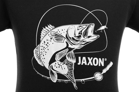 KOSZULKA JAXON CZARNA SANDACZ S JAXON UR-KB004S