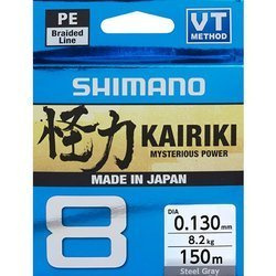 Plecionka Kairiki 8 0,230mm 150m 22,5kg Steel Gray Shimano (59WPLA58R17)