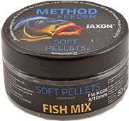 SOFT PELLETS METHOD FEEDER 8/10MM 1SZT FISH MIX 50G JAXON FM-KC06