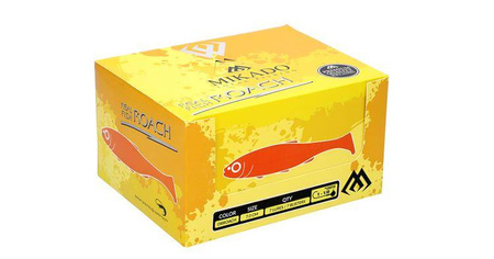 PRZYNĘTA - REAL FISH 8.5cm/OLIVE BLEAK - op.5szt. MIKADO PMRFR-8.5-OLBLEAK