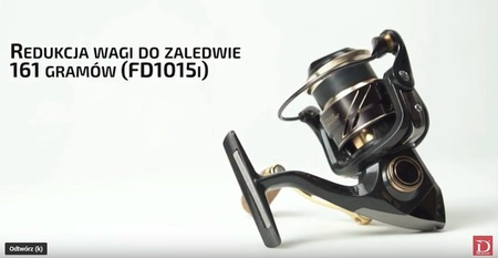 Kołowrotek TEAM SL1120i 20 10BB+Inf.AR C6 carbon, szp.alu.płytka DRAGON CHT-15-29-120