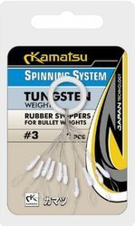 STOPERY GUMOWE DO ZESTAWÓW TEXAS/CAROLINA 3#/op.10szt SPINNING SYSTEM KONGER 273000012