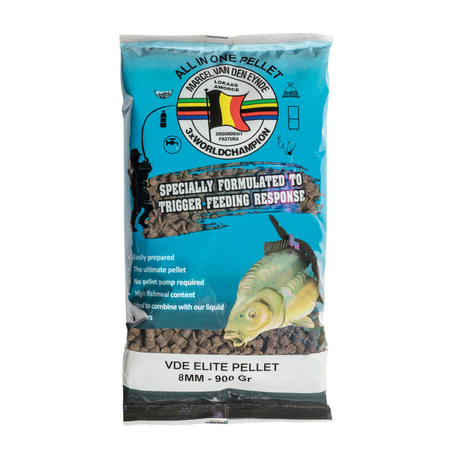 Pellet MVDE Elite Pellet 8mm, 900g Van Den Eynde EG-ELP-08
