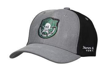 SKULL BADGE CAP ONESIZE GREY MELANGE MADCAT (76449)