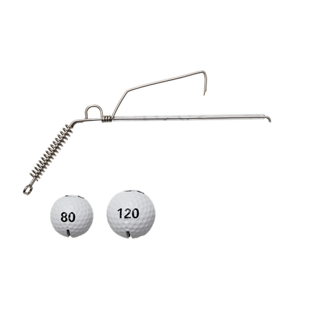 GŁÓWKA JIGOWA GOLF BALL JIG SYSTEM ANTI SNAG 80+120G MADCAT (66104)