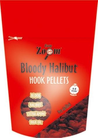 PELLET HACZYKOWY C.Z. BLOODY HALIBUT 8MM 150G TRUSKAWKOWY HALIBUT JAXON FZ-CZ7835