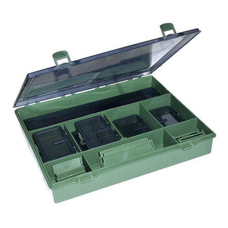 Pudełko karpiowe Compact L 36,5x30x5,5cm Carpex 74-PK-C05