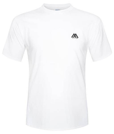 T-SHIRT MIKADO BIAŁY (MAŁE LOGO) - rozm. XL UMH-009-XL