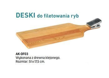 DESKA DO FILETOWANIA RYB - DREWNO KLEJONE JAXON AK-DF03