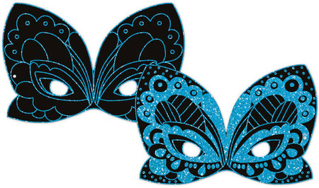 Zestaw kreatywny Zdrapywanki Maski i okulary Zwierzęta 5+, Janod