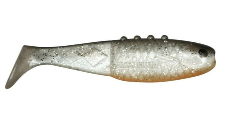 V-LURES Reno Killer 5"/12.5cm 2szt./bag PEARL/BLACK silver glitter orange DRAGON CHE-RN50S-01-121
