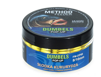 DUMBELS POP-UP METHOD FEEDER 8/10MM SŁODKA KUKURYDZA 30G JAXON FM-DP08