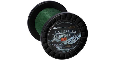 PLECIONKA NIHONTO FINE BRAID 023 GREEN 3000M MIKADO Z27G-023-3000