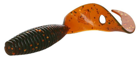 PRZYNĘTA - TWISTER 64mm/ MOTOROIL GOLD - op.6szt.