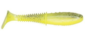 Ripper  Invader PRO - GREEN CACTUS 3.5"/8,5cm 3szt./bag SUPER YELLOW/CLEAR  black glitter    DRAGON CHE-IV35D-41-950