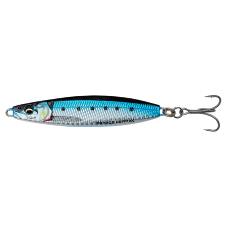 PSYCHO SPRAT 9CM 45G SINKING BLUE SILVER Savage Gear (74061)