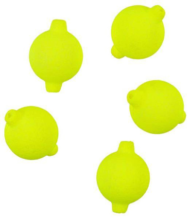 PŁYWAJĄCE KULKI - FLUO ŻÓŁTE - śr. 16mm - op.5szt. MIKADO AM-SUR-KU02-16-FY