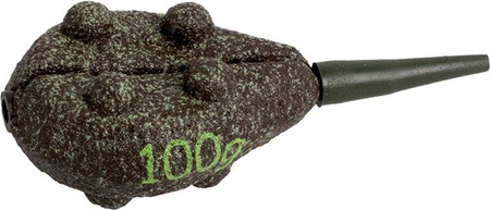 PŁASKI CIĘŻAREK CENTRYCZNY WYMIENNY (C.ZIELONY) - 40 g - op. 10szt MIKADO OMK-23G-40