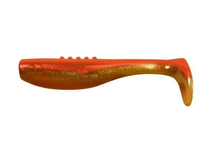 Ripper Bandit PRO 5"/12,5cm 2szt./bag red glitter MOT.OIL/ORANGE FLUO DRAGON CHE-BD50D-36-403