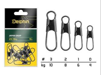 Japoński zatrzask / 10 szt. #3/10kg Delphin (101003558)