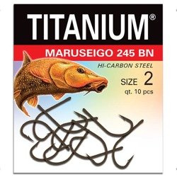 Haczyk Titanium MARUSEIGO (10 szt.), rozm. 2 Robinson 02-P-245BN-02