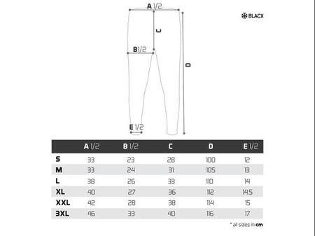 Odzież termiczna Delphin TUNDRA Blacx Bluza XXL Delphin (101003661)